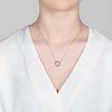 Matiné 18K Whitegold Necklace w. 31 Diamonds