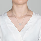 Matiné 18K Rosegold Necklace w. 93 Diamonds