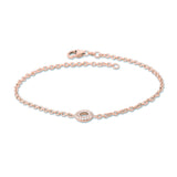 Matiné 18K Rosegold Bracelet w. 31 Diamonds