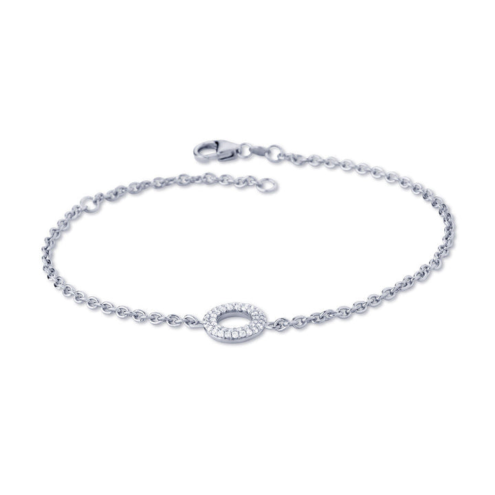 Matiné 18K Whitegold Bracelet w. 42 Diamonds