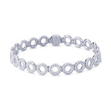 Matiné 18K Whitegold Bracelet w. 677 Diamonds