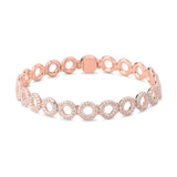 Matiné 18K Rosegold Bracelet w. 677 Diamonds