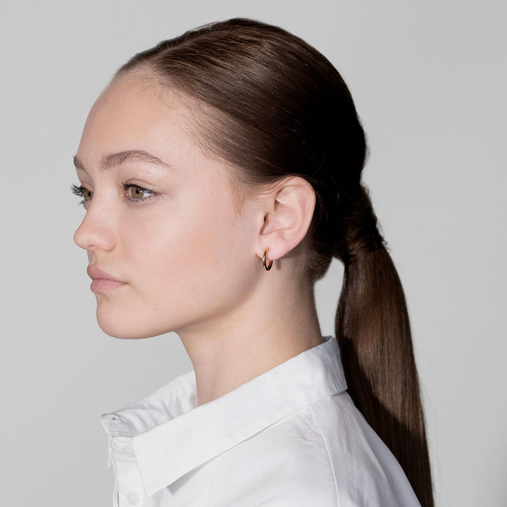 Matiné 18K Guld Hoops