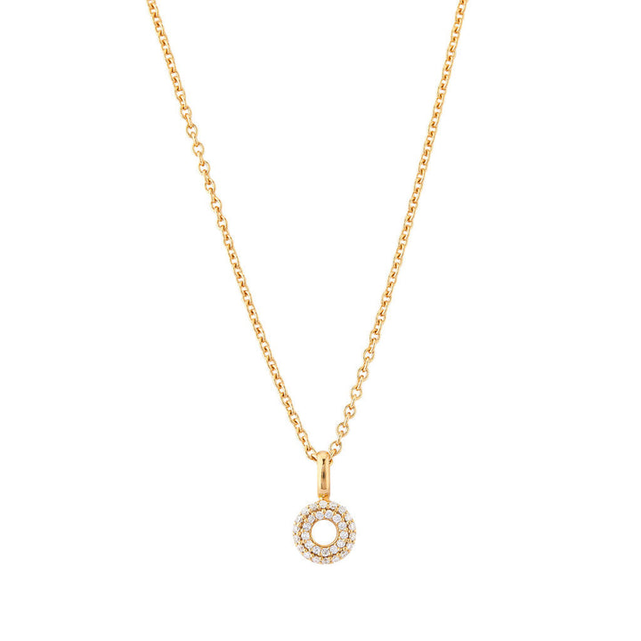 Matiné 18K Gold Pendant w. 31 Diamonds