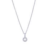 Matiné 18K Whitegold Pendant w. 31 Diamonds