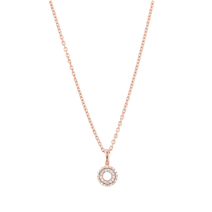 Matiné 18K Rosegold Pendant w. 31 Diamonds