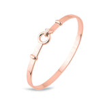 Matiné 18K Rosegold Bangle w. 1 Diamond