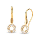 Matiné 18K goldener Ear Hanger mit 62 Diamanten