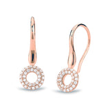 Matiné 18K Rosegold Ear Hanger w. 62 Diamonds