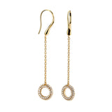 Matiné 18K goldener Ear Hanger mit 172 Diamanten