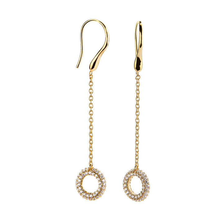 Matiné 18K Gold Ear Hanger w. 172 Diamonds