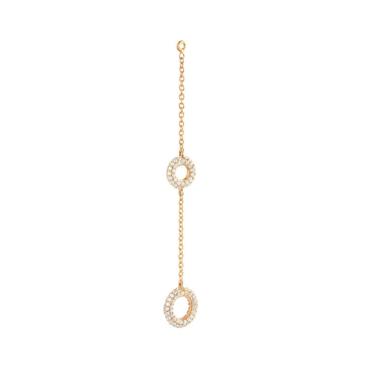Matiné 18K Gold Pendant w. 150 Diamonds