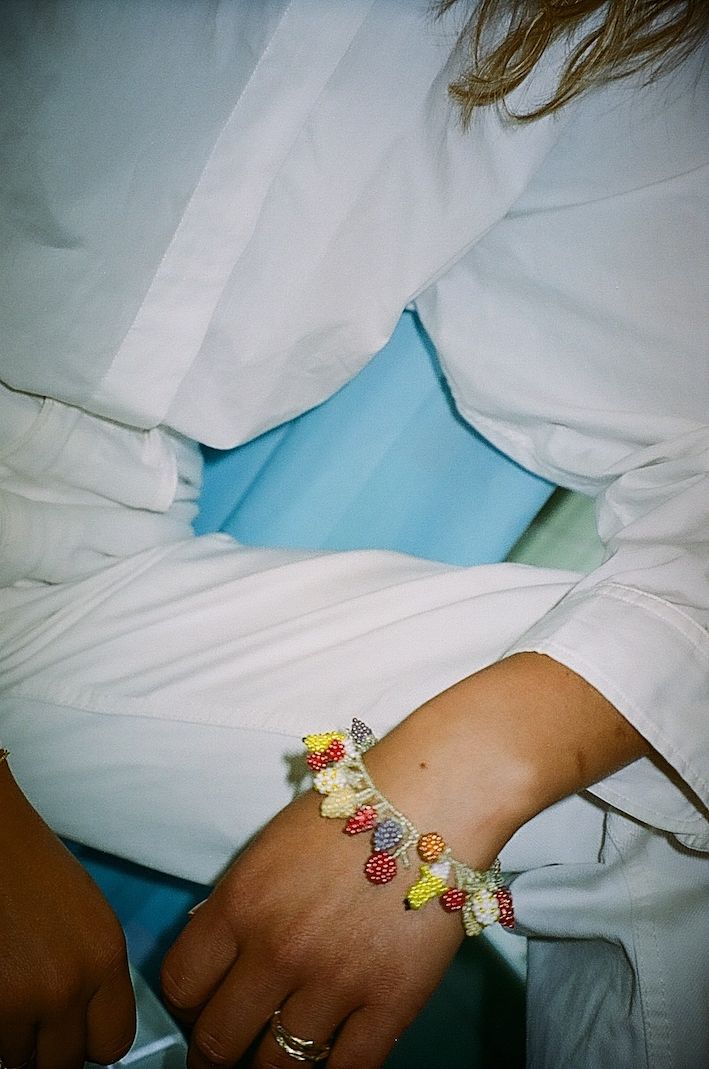 Fruit Salad Feast Armbånd Blandede farver Perler