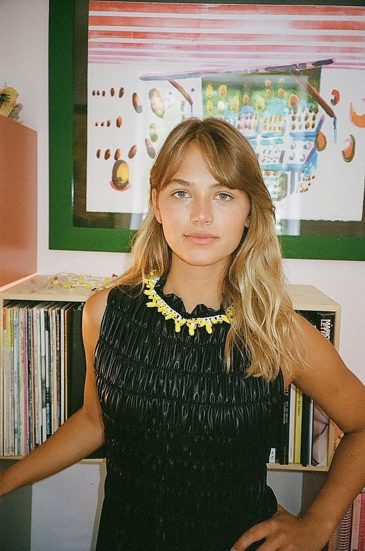 Banana Feast Halskette I Gelbe Schmuckperlen