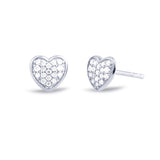 Prima Donna 18K Hvidguld Studs m. 36 Diamanter