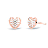 Prima Donna 18K Rosegold Studs w. 36 Diamonds