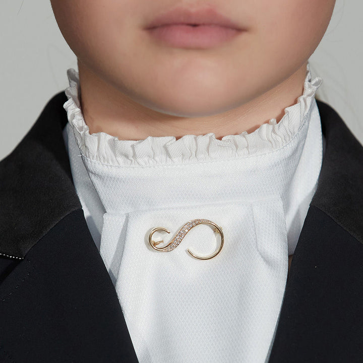 Sitana 18K Gold Brooch w. 39 Diamonds