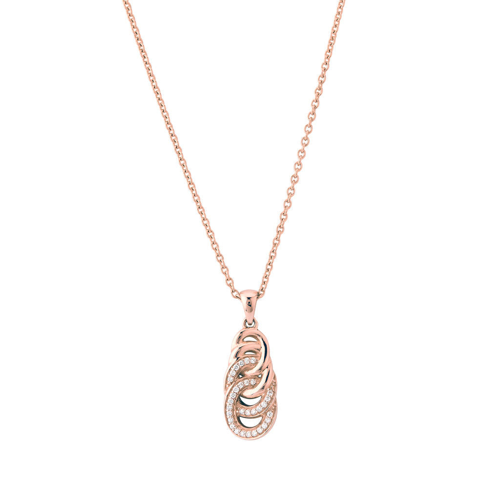 Sitana Anhänger aus 18K Rosegold mit 31 Diamanten