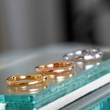 Love 3 18K Rose Gold Ring