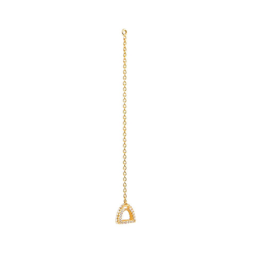 Fiontini Ohrhänger aus 18K Gold mit 48 Diamanten