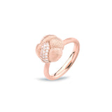 Savá Ring aus 18 Rosegold mit 28 Diamanten