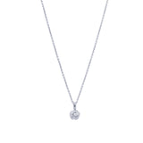 Savá 18K Whitegold Pendant w. 16 Diamonds
