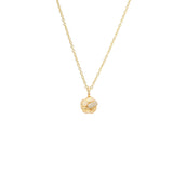 Savá 18K Gold Pendant w. 27 Diamonds