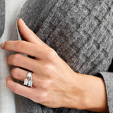 Ro Nord Ring aus 18K Weißgold I Aquamarin