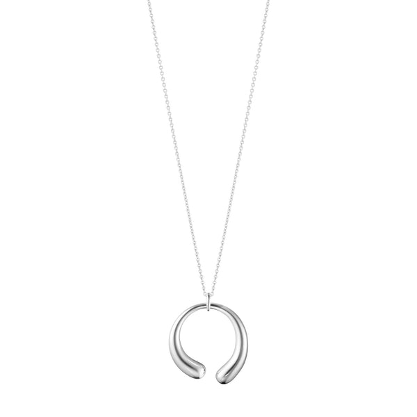 Large Mercy Silver Necklace