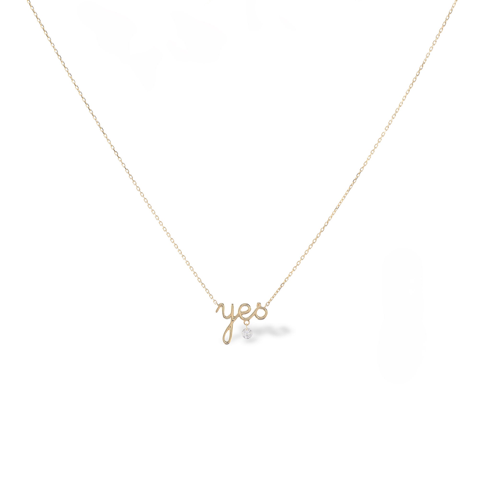 The hot sale yes necklace