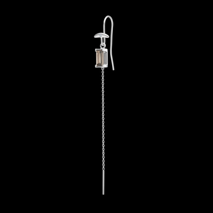 Nord Purity 18K Whitegold Chain Pendant w. Quartz & Diamond