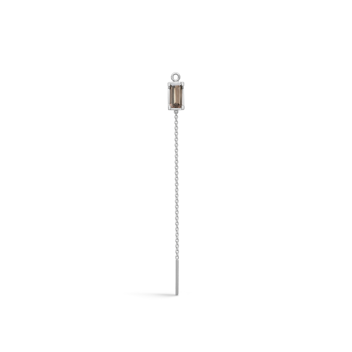 Nord Purity 18K Whitegold Chain Pendant w. Quartz & Diamond