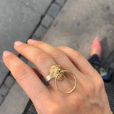 Lion Ring Gold Plated