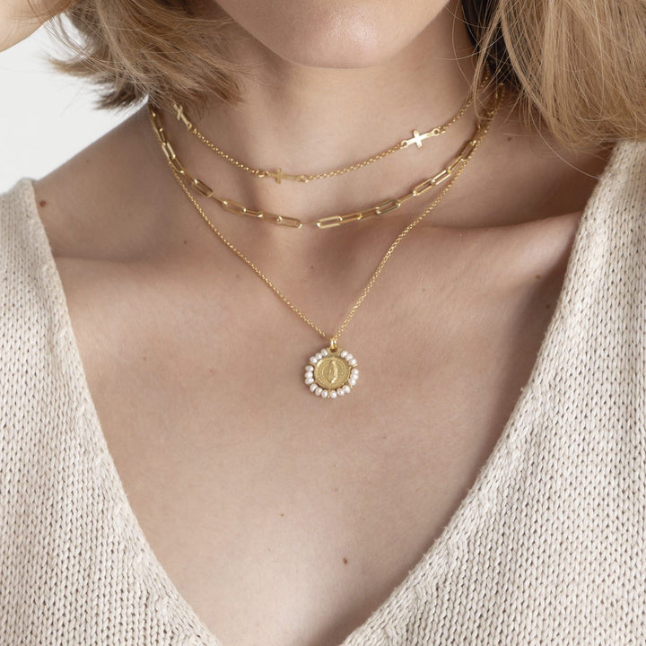 Collar Chloe 18K Forgyldt Halskæde