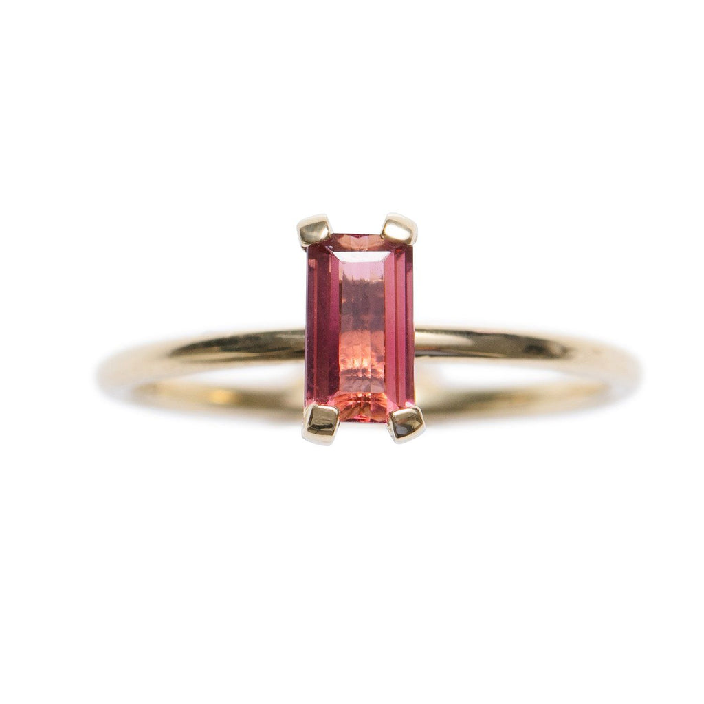 Petit Ingrid Ring Gold, Pink