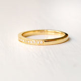 Tina Pavé Yellow 14K Gold Ring w. Diamonds