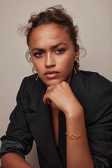 Dune Earrings Gold Plated