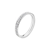 Magic 18K Whitegold Ring w. Pavé Diamonds