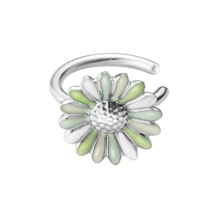 Daisy x Stine Goya Marguerit Sølv & Grøn Ear Cuff