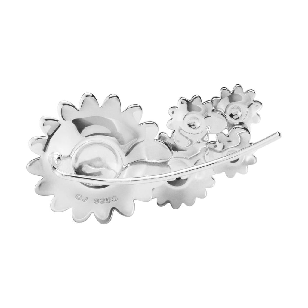 Daisy x Stine Goya Medium farbenfroher silberner Earcuff