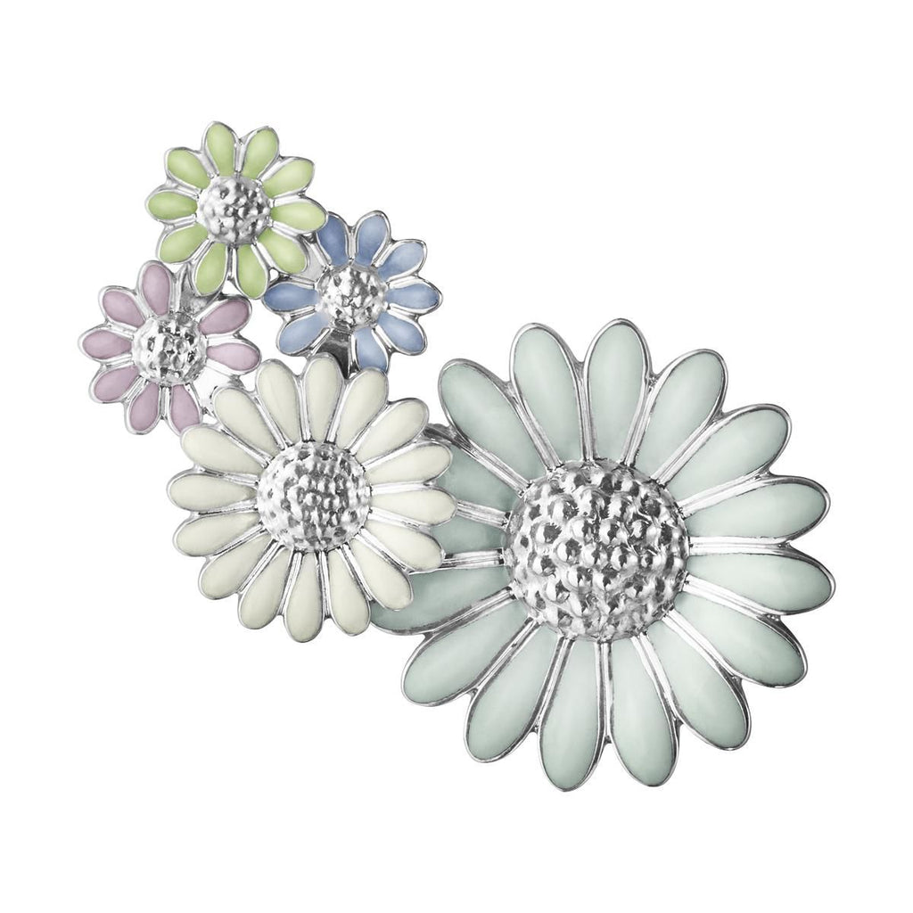 Daisy x Stine Goya Medium farbenfroher silberner Earcuff