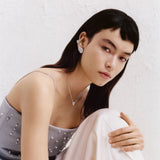 Daisy x Stine Goya White Silver Studs