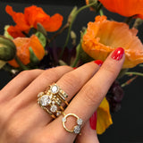 Galaxy 18K Whitegold Ring w. Diamonds