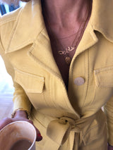 Delphis 18K Guld Halskæde m. Diamant