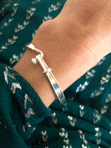 Torun Silver Bangle