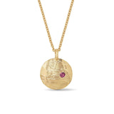 Texture Pendant Gold