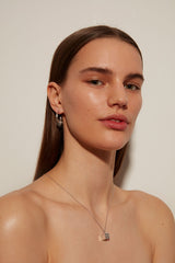 Healing Silver Hoops
