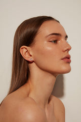 New Moon Silver Stud