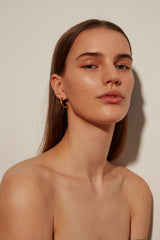 Healing Gold Plated Hoops