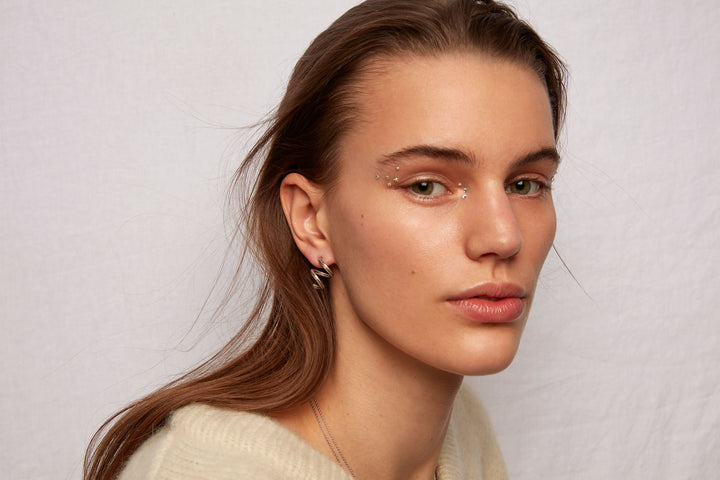 Spiral Silver Earrings